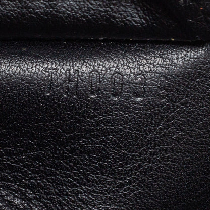 Louis Vuitton Black Monogram Mahina Leather Amelia Wallet