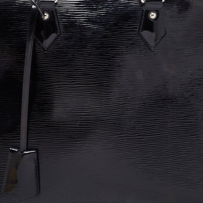 Louis Vuitton Black Electric Epi Leather Alma GM Bag