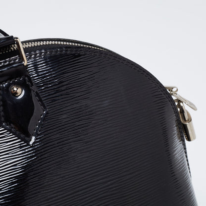 Louis Vuitton Black Electric Epi Leather Alma GM Bag