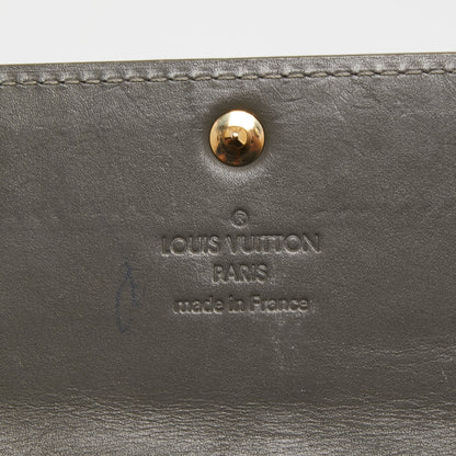 Louis Vuitton Gris Art Deco Monogram Vernis Sarah Wallet
