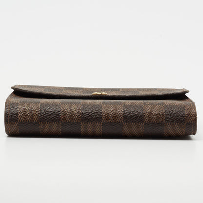 Louis Vuitton Damier Ebene Canvas Alexandra Wallet