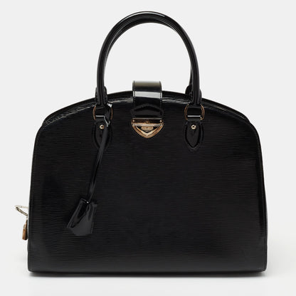 Louis Vuitton Black Electric Epi Leather Pont Neuf GM Bag