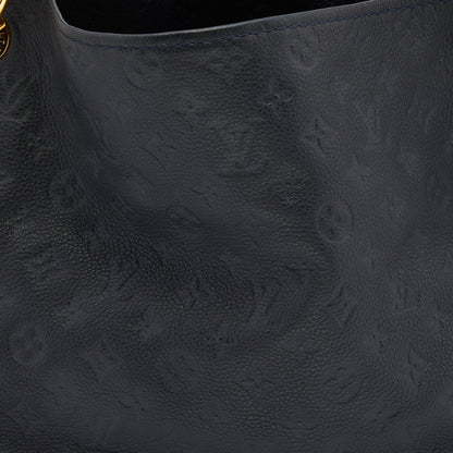 Louis Vuitton Bleu Infini Monogram Empreinte Leather Artsy MM Bag