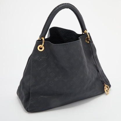 Louis Vuitton Bleu Infini Monogram Empreinte Leather Artsy MM Bag