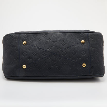 Louis Vuitton Bleu Infini Monogram Empreinte Leather Artsy MM Bag
