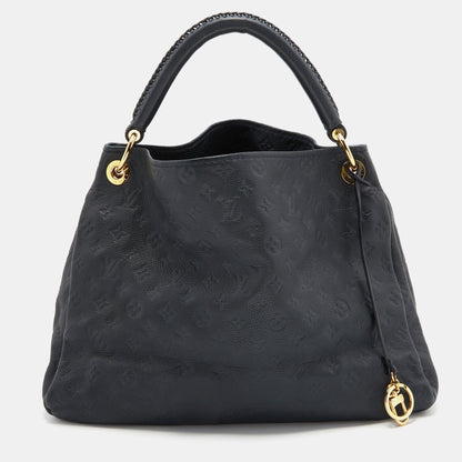 Louis Vuitton Bleu Infini Monogram Empreinte Leather Artsy MM Bag