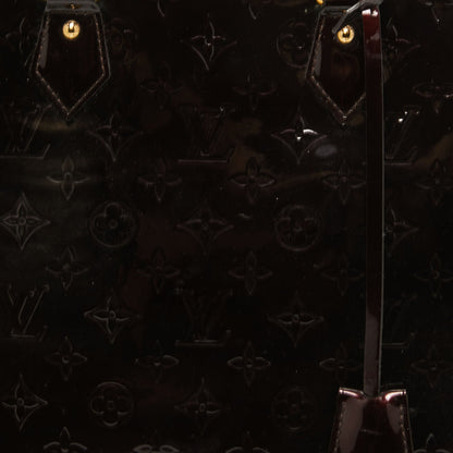 LOUIS VUITTON Amarante Monogram Vernis Alma GM Bag