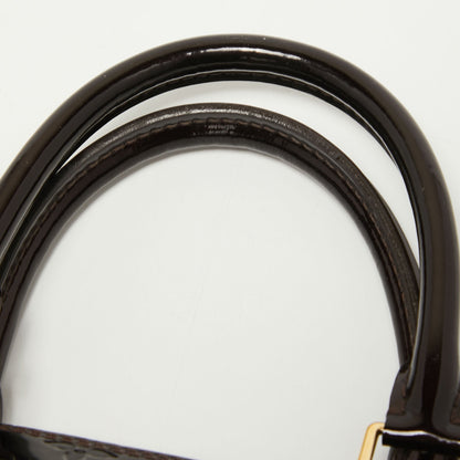 LOUIS VUITTON Amarante Monogram Vernis Alma GM Bag