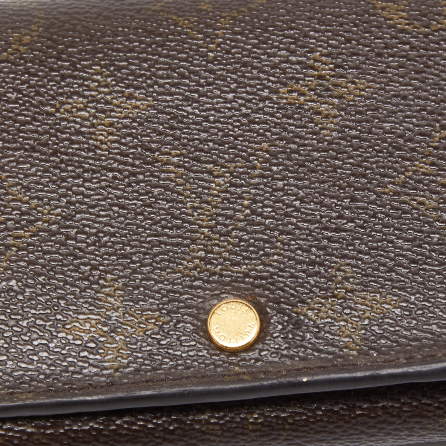 LOUIS VUITTON Monogram Canvas Porte Monnaie Tresor Wallet