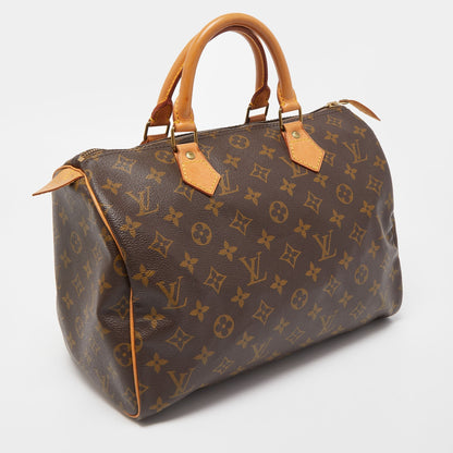 LOUIS VUITTON Monogram Canvas Speedy 30 Bag