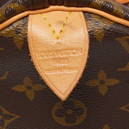 LOUIS VUITTON Monogram Canvas Speedy 30 Bag
