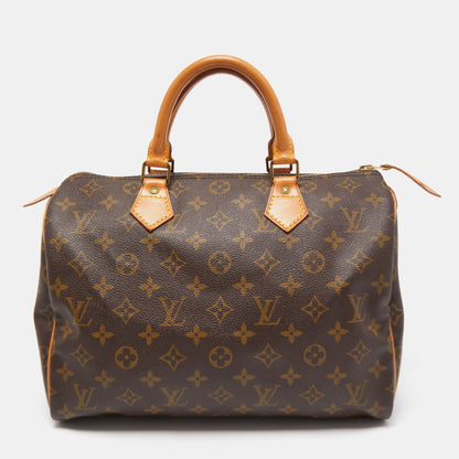 LOUIS VUITTON Monogram Canvas Speedy 30 Bag