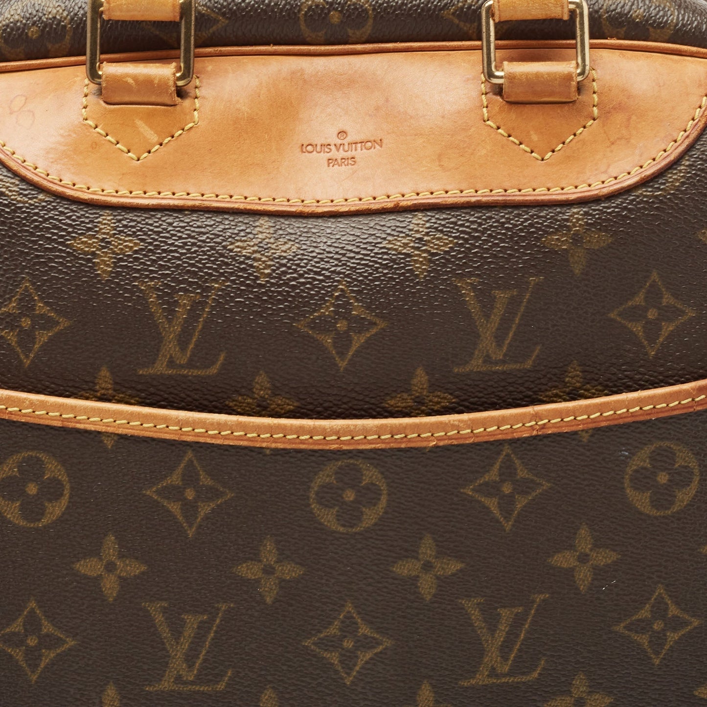 LOUIS VUITTON Monogram Canvas Deauville Bag