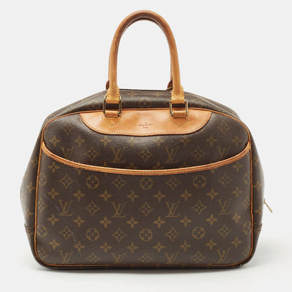 LOUIS VUITTON Monogram Canvas Deauville Bag