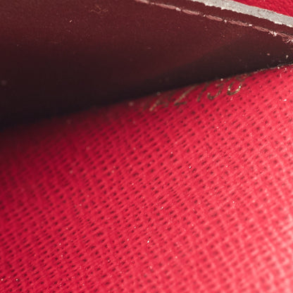 LOUIS VUITTON Fuchsia Monogram Canvas Emilie Wallet