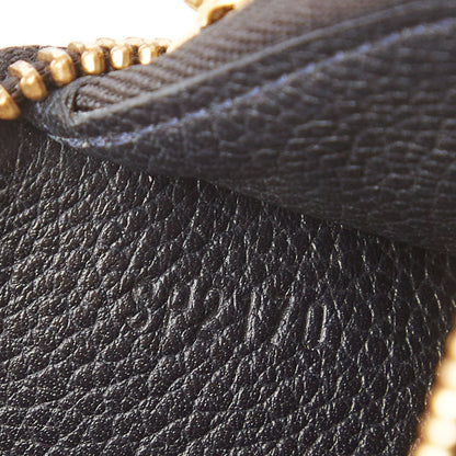 LOUIS VUITTON Bleu Infini Monogram Leather Zippy Wallet