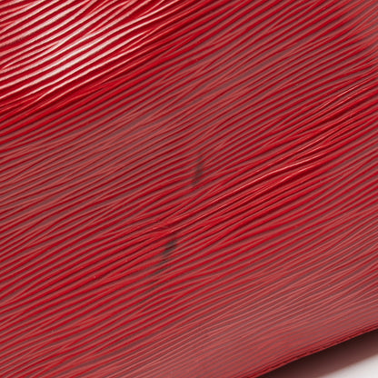 LOUIS VUITTON Red Epi Leather Petit Noe Bag
