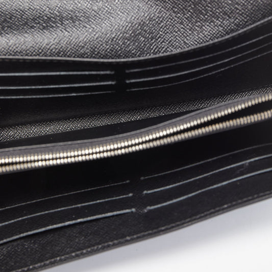 LOUIS VUITTON Denim Epi Leather Sarah Wallet