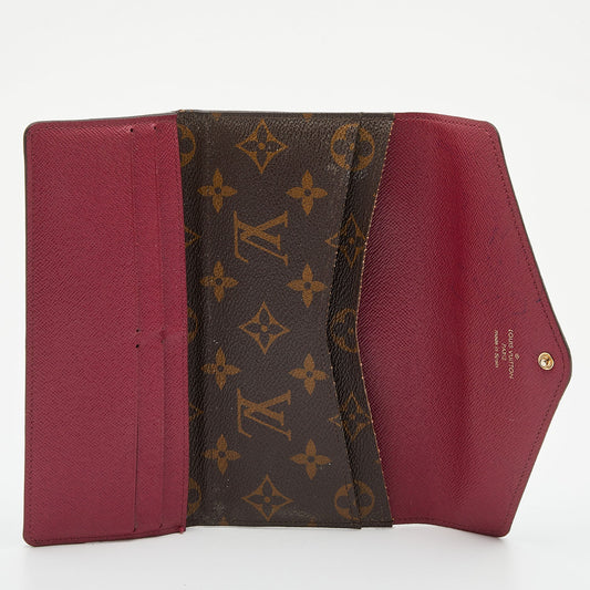 LOUIS VUITTON Monogram Canvas Josephine Wallet