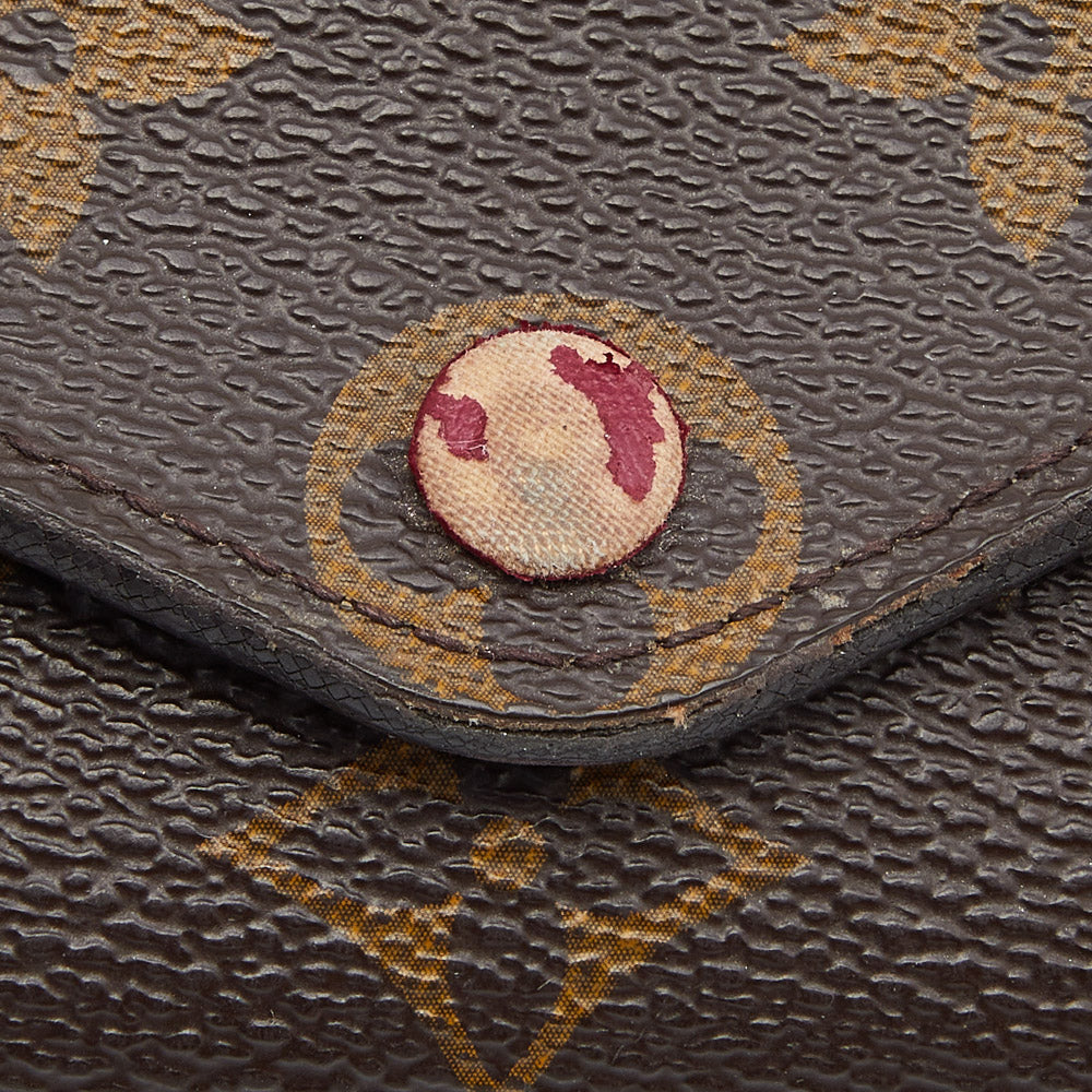 LOUIS VUITTON Monogram Canvas Josephine Wallet