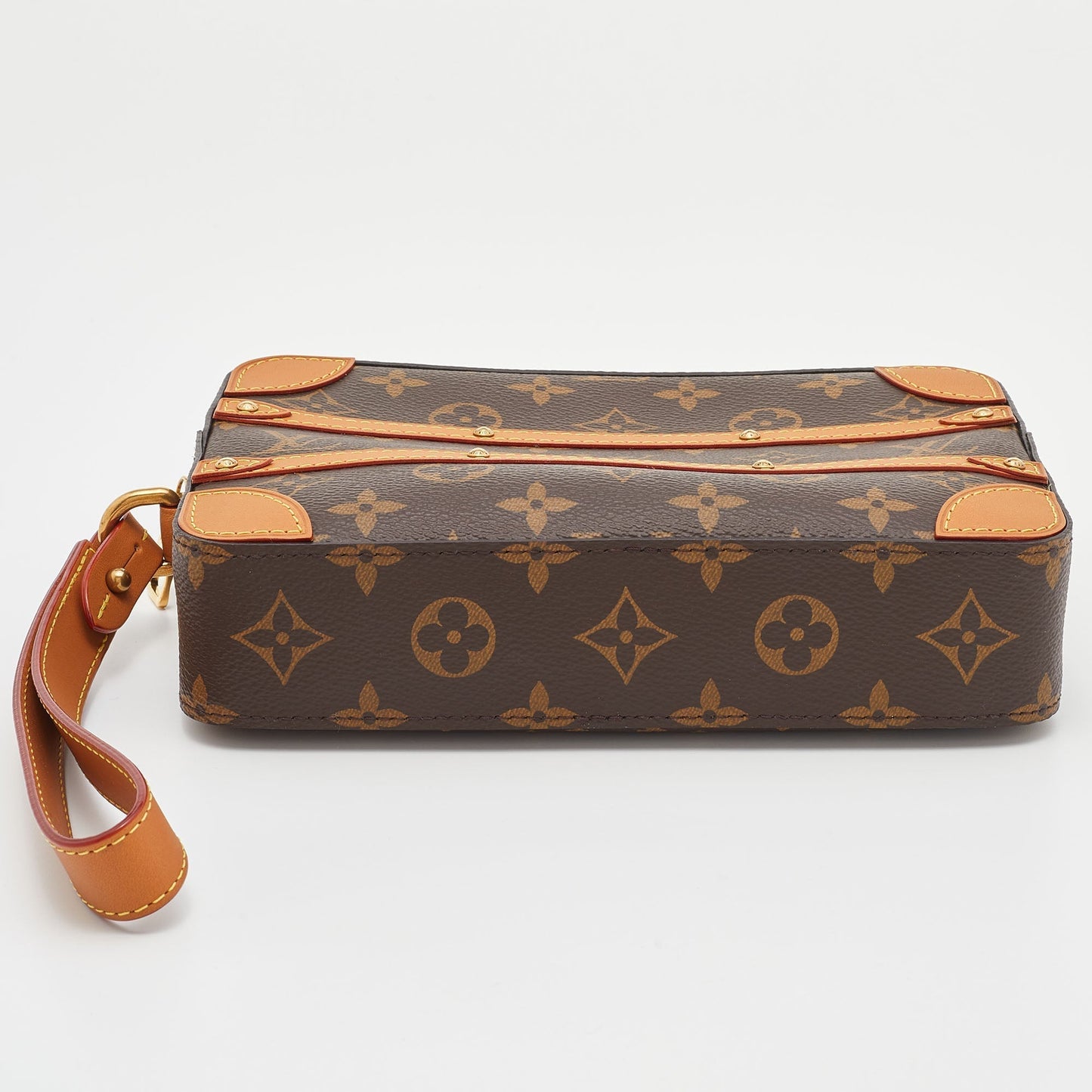 LOUIS VUITTON Monogram Canvas Soft Trunk Pouch