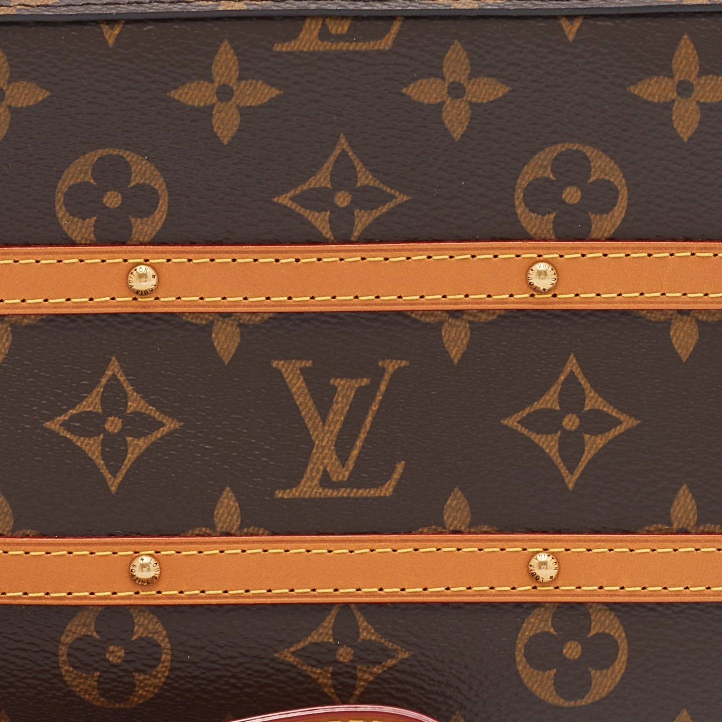 LOUIS VUITTON Monogram Canvas Soft Trunk Pouch