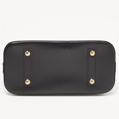 LOUIS VUITTON Black Epi Leather Alma PM Bag