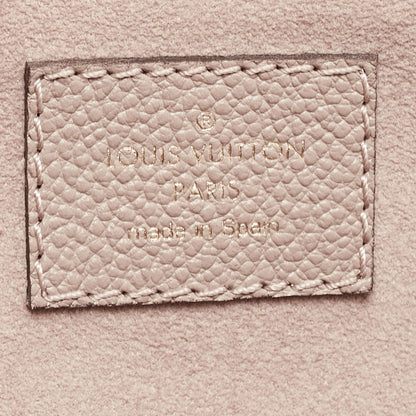 LOUIS VUITTON Bicolor Monogram Empriente Leather Patit Palais Bag