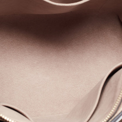 LOUIS VUITTON Bicolor Monogram Empriente Leather Patit Palais Bag