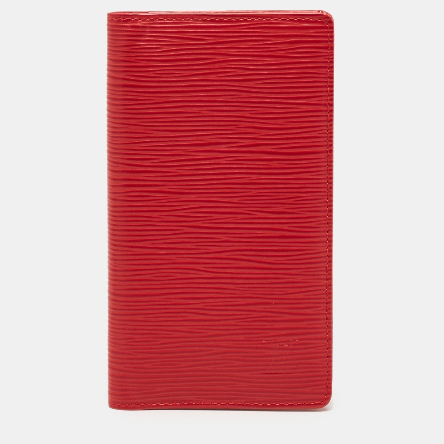 LOUIS VUITTON Red Epi Leather Pocket Organizer