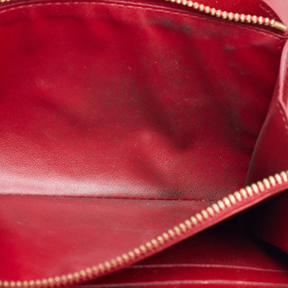 LOUIS VUITTON Pomme D'amour Monogram Vernis Sarah Wallet