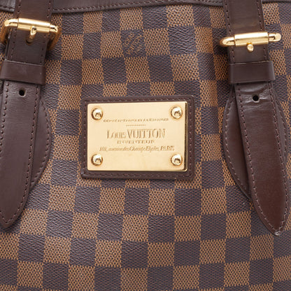 LOUIS VUITTON Damier Ebene Canvas Hampstead MM Bag