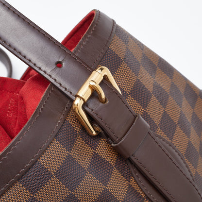 LOUIS VUITTON Damier Ebene Canvas Hampstead MM Bag