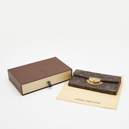 LOUIS VUITTON Monogram Canvas Etoile Sarah Wallet