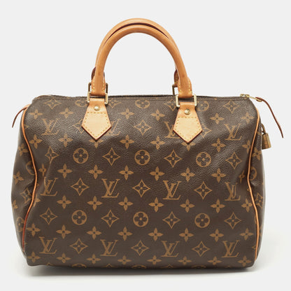 LOUIS VUITTON Monogram Canvas Speedy 30 Bag