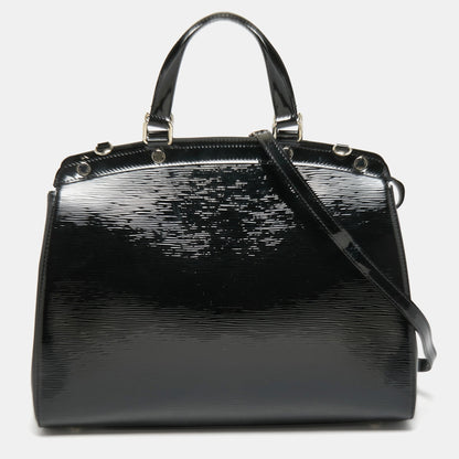 LOUIS VUITTON Black Electric Epi Leather Brea GM Bag