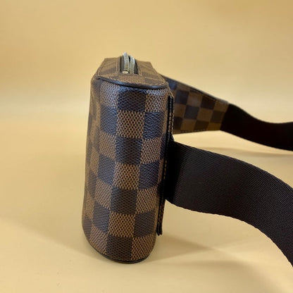 LOUIS VUITTON Damier Ebene Geronimos Waist Bag