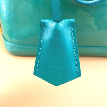 LOUIS VUITTON Alma BB Mint Green monogram