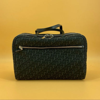 DIOR black monogram handbag