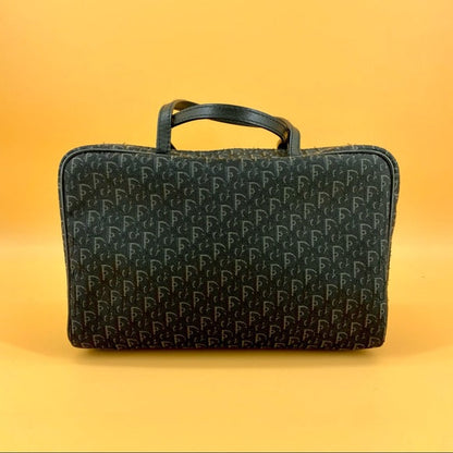 DIOR black monogram handbag