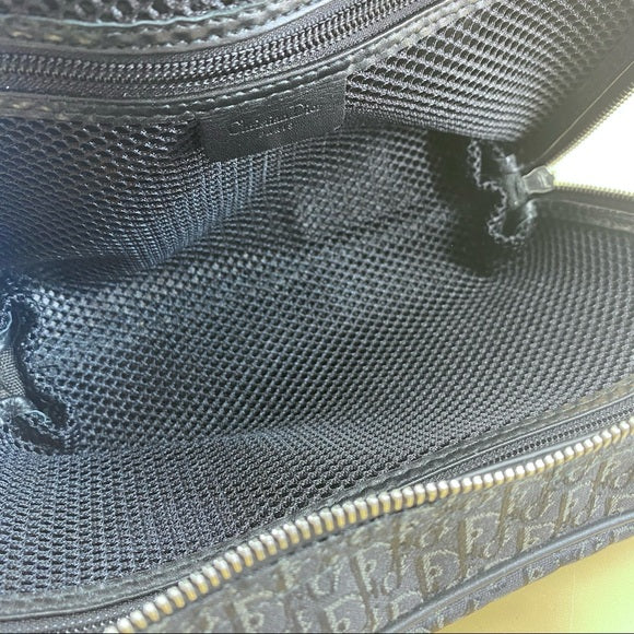 DIOR black monogram handbag