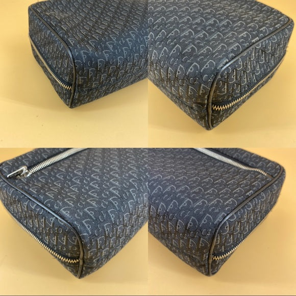 DIOR black monogram handbag