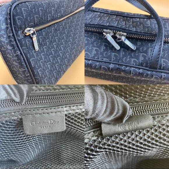 DIOR black monogram handbag