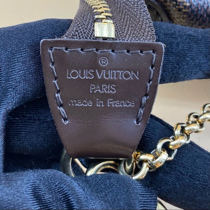 LOUIS VUITTON Damier Ebène Eva two-way bag