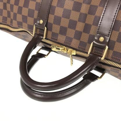 LOUIS VUITTON damier keepall50 Boston bag