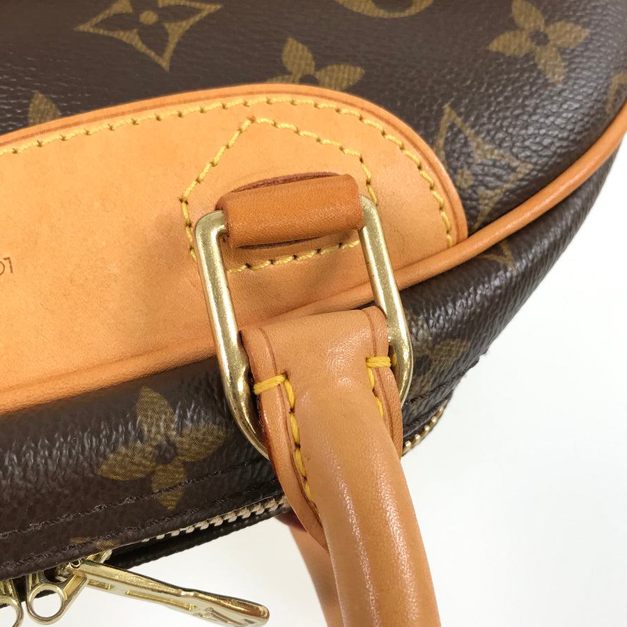 LOUIS VUITTON Monogram Trouville M42228 Hand bag