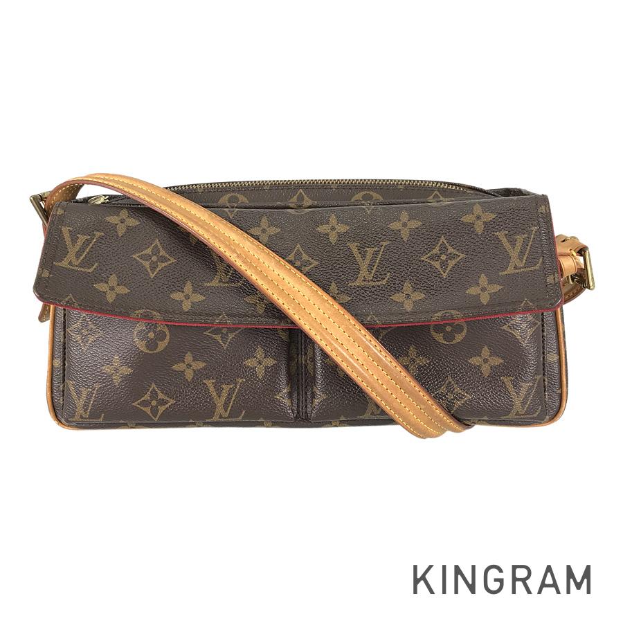 LOUIS VUITTON Monogram Vivasite MM M51164 Hand bag