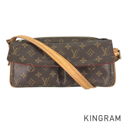 LOUIS VUITTON Monogram Vivasite MM M51164 Hand bag