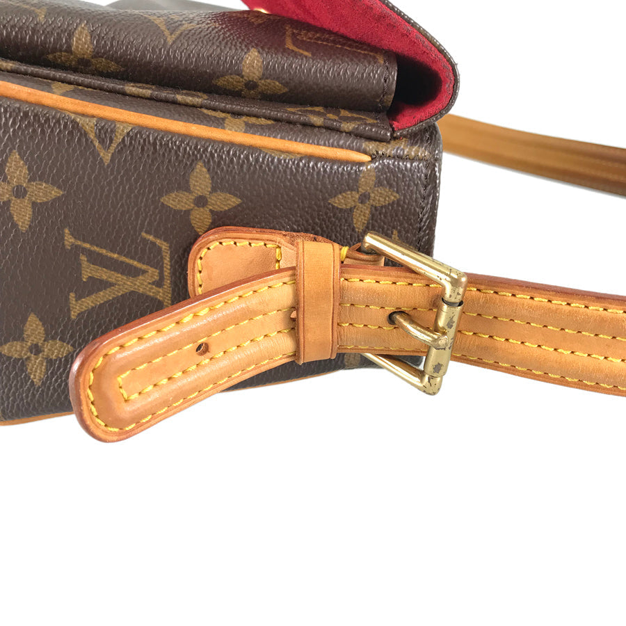 LOUIS VUITTON Monogram Vivasite MM M51164 Hand bag