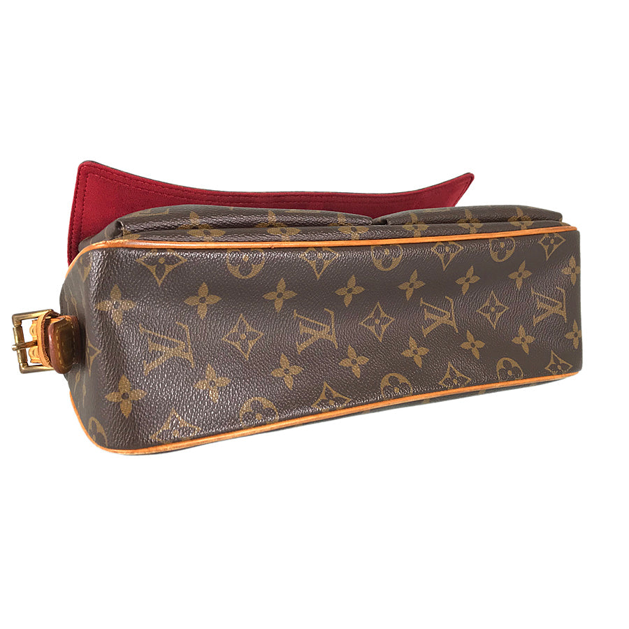 LOUIS VUITTON Monogram Vivasite MM M51164 Hand bag